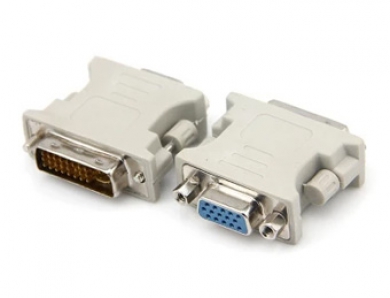 電腦高清DVI顯卡轉換頭VGA轉接頭